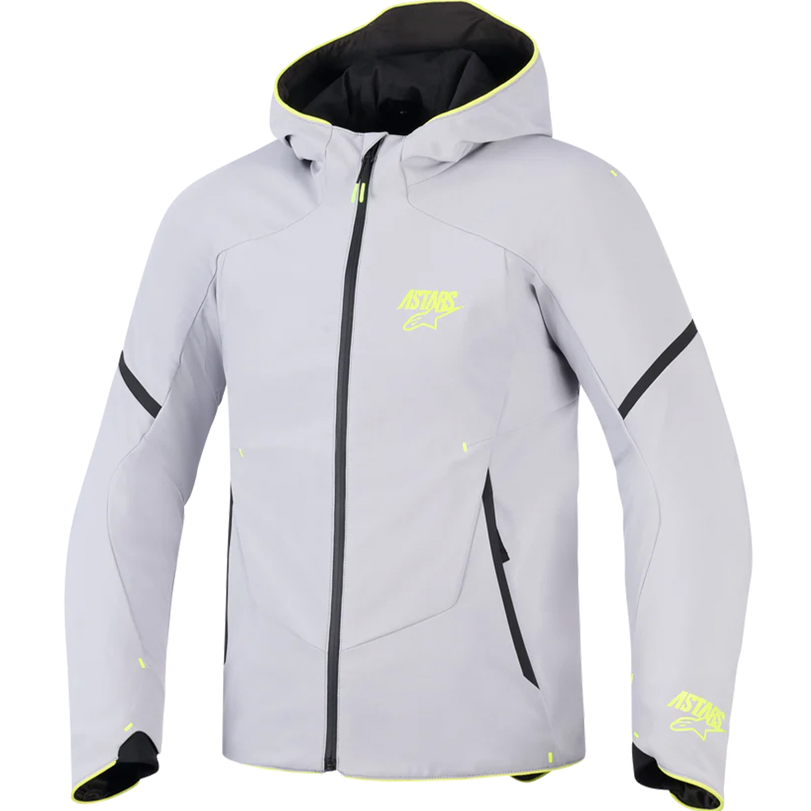 Chaqueta Alpinestars Aeroshell Impermeable Gris / Fluor