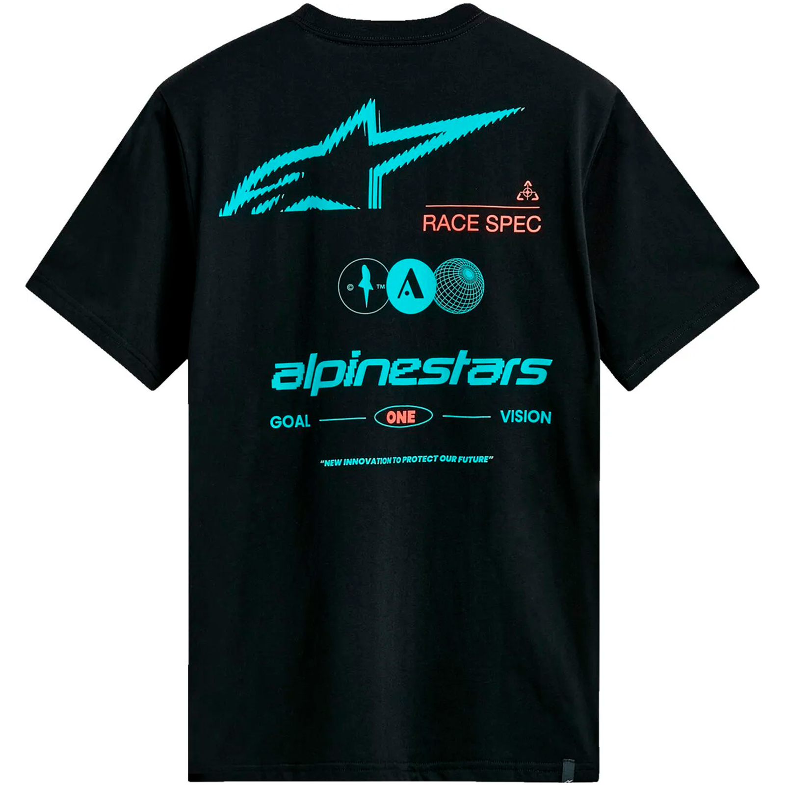 Camiseta Alpinestars Asym Negro