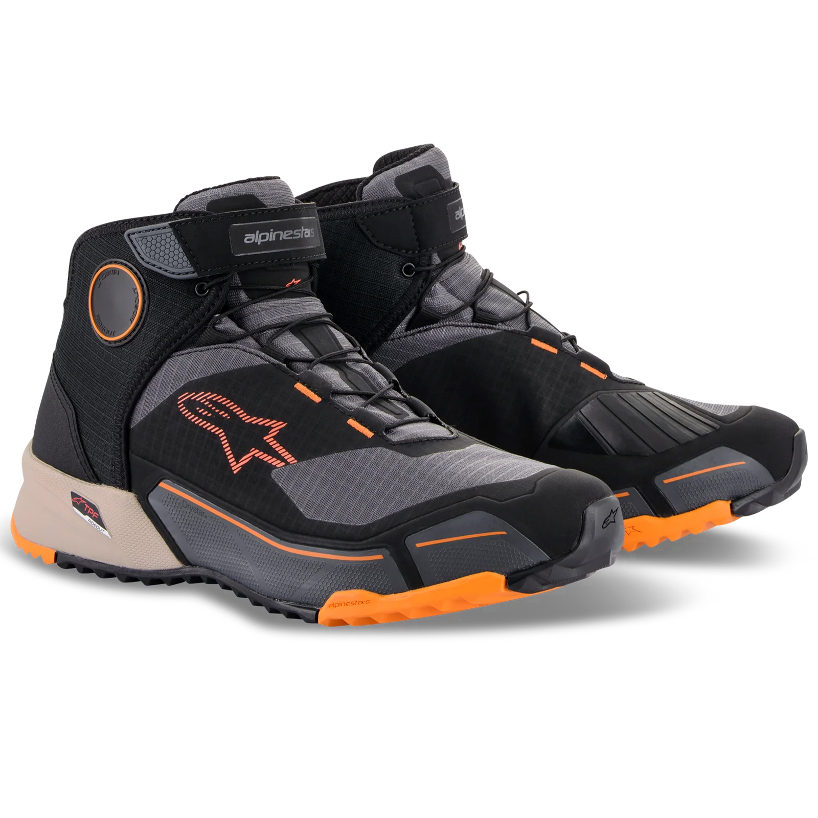 Zapatillas CR-X Drystar Negro / Gris / Naranja