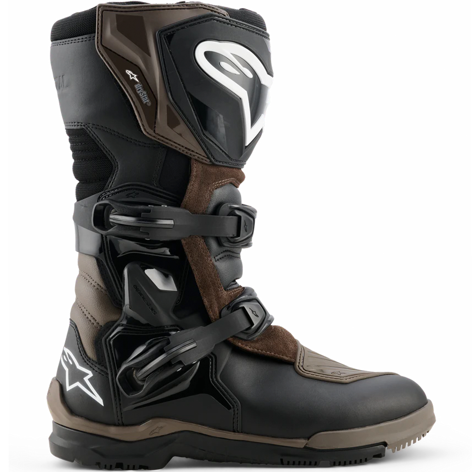 Botas Alpinestars Corozal V2 Adventure Drystrar Negro / Marrón