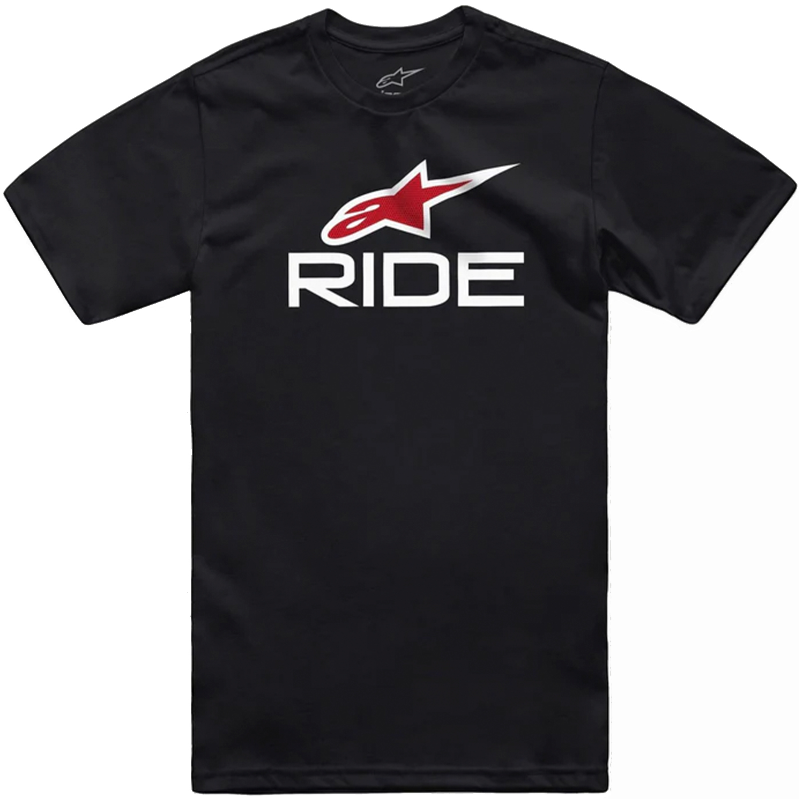 Camiseta Alpinestars Ride 4.0 Negro / Blanco / Rojo