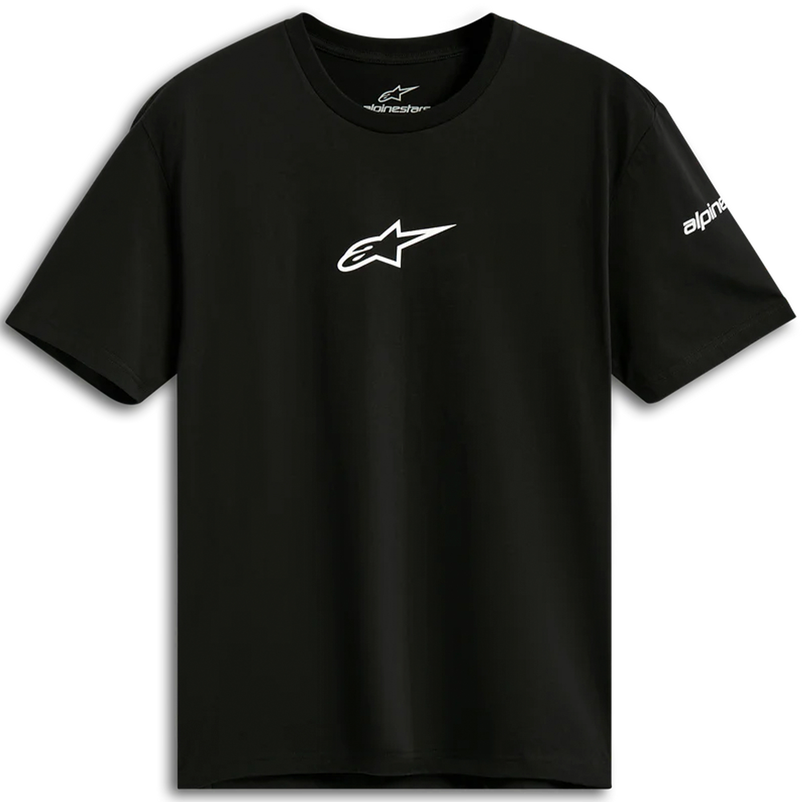 Camiseta Alpinestars Frontal Negro