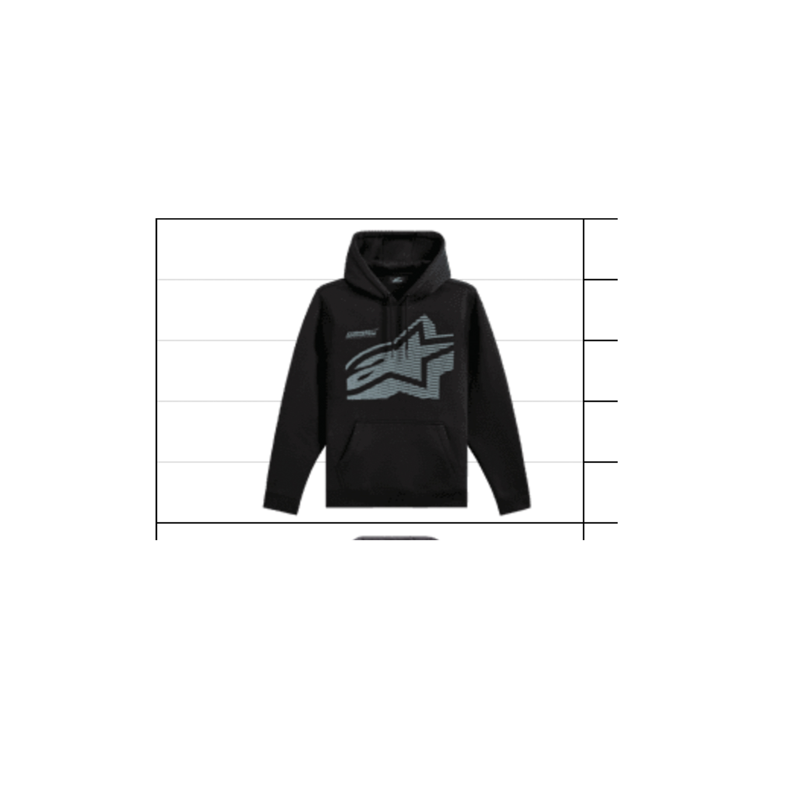 Sudadera Alpinestars Fasting Negro
