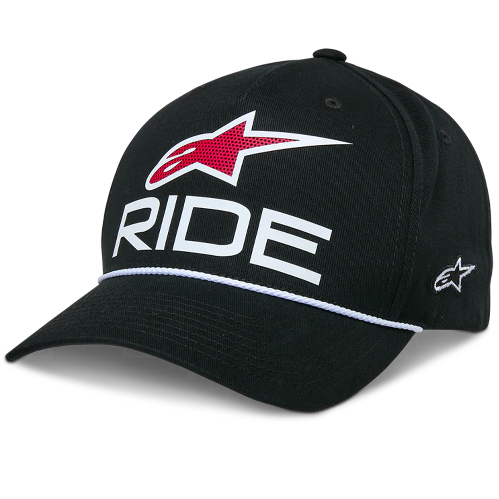 Gorra Alpinestars Ride Comp Negro / Rojo / Blanco