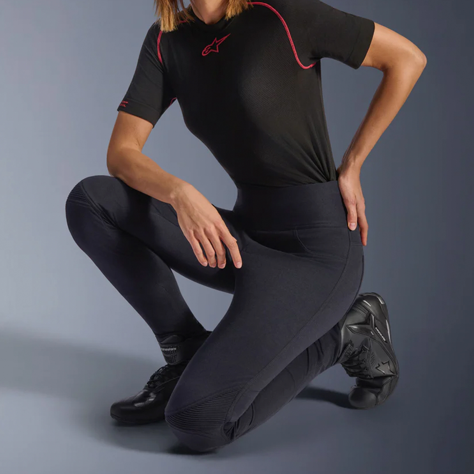 Leggings Alpinestars Stella Flex-Ast Negro