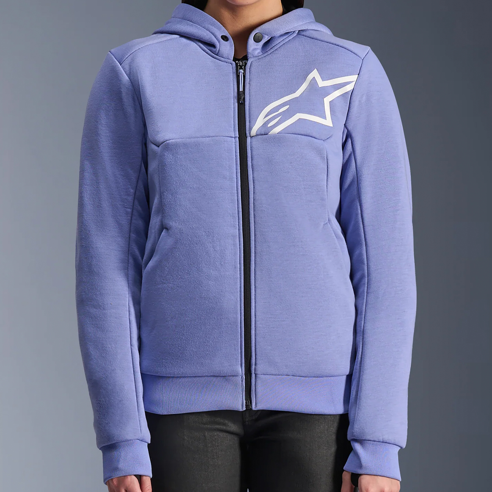 Sudadera Alpinestars Stella Chrome V2 Azul Violeta