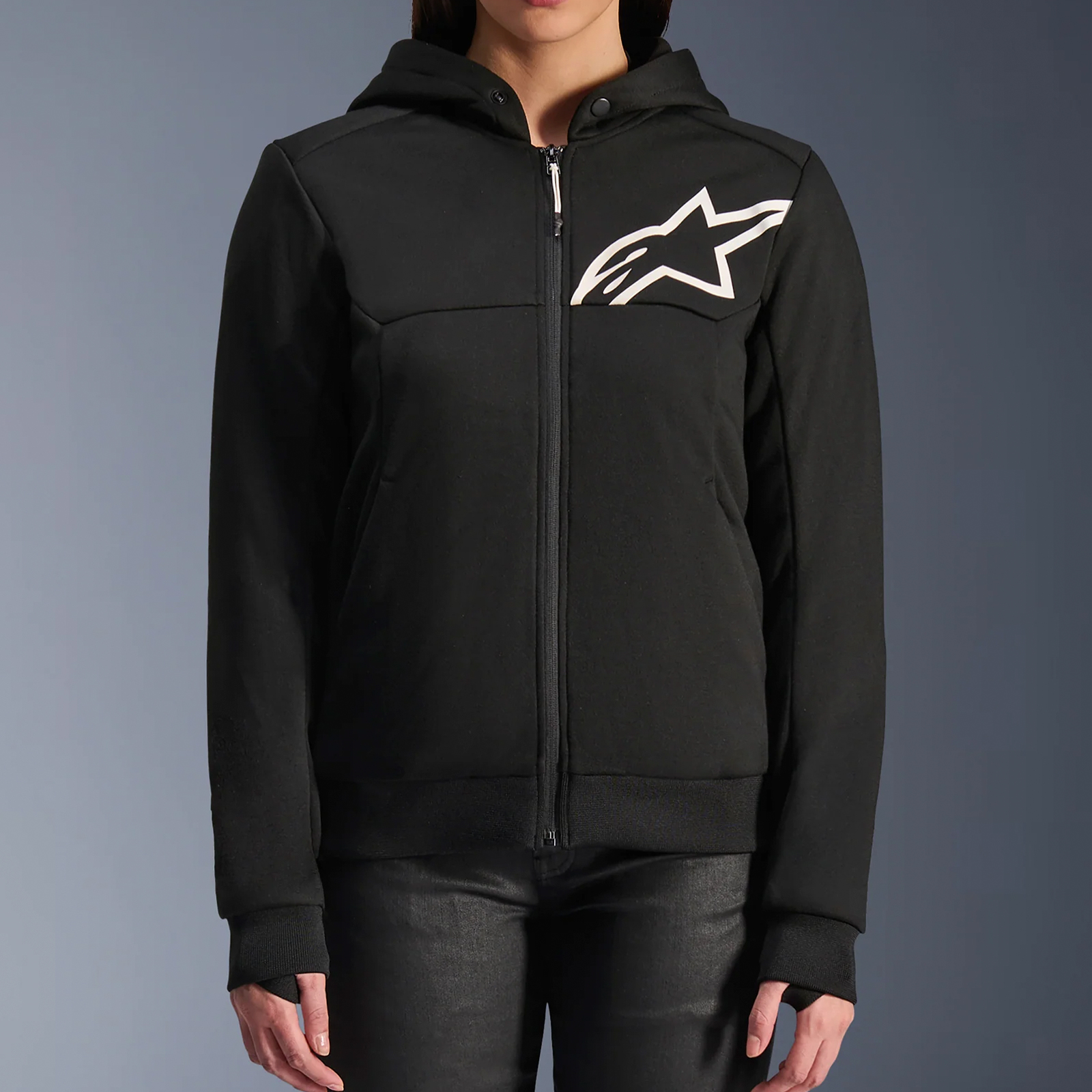 Sudadera Alpinestars Stella Chrome V2 Negro