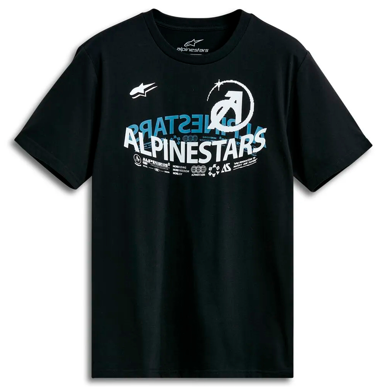 Camiseta Alpinestars Semicircle Negro