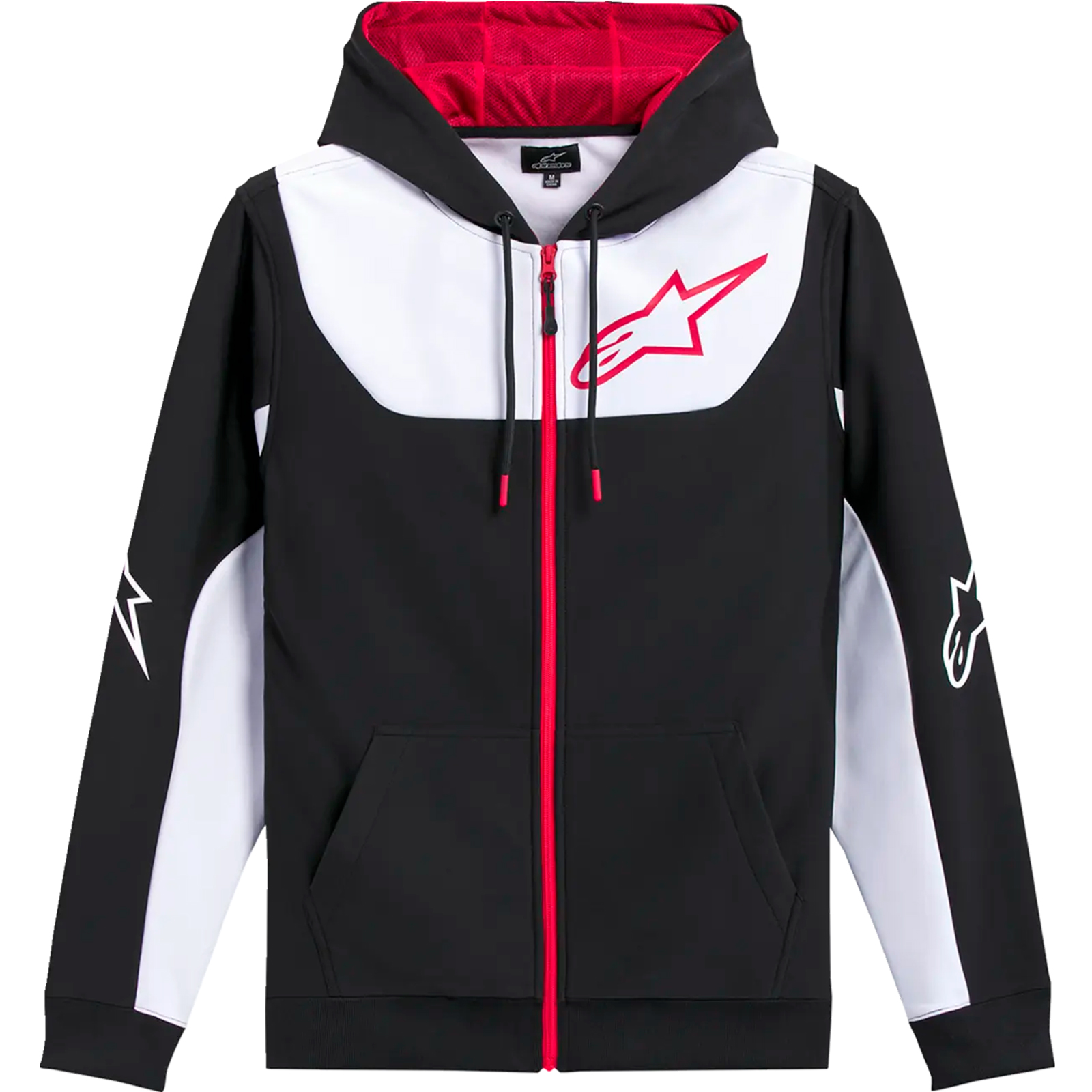 Chaqueta Alpinestars Sessions V3 Negro / Blanco / Rojo