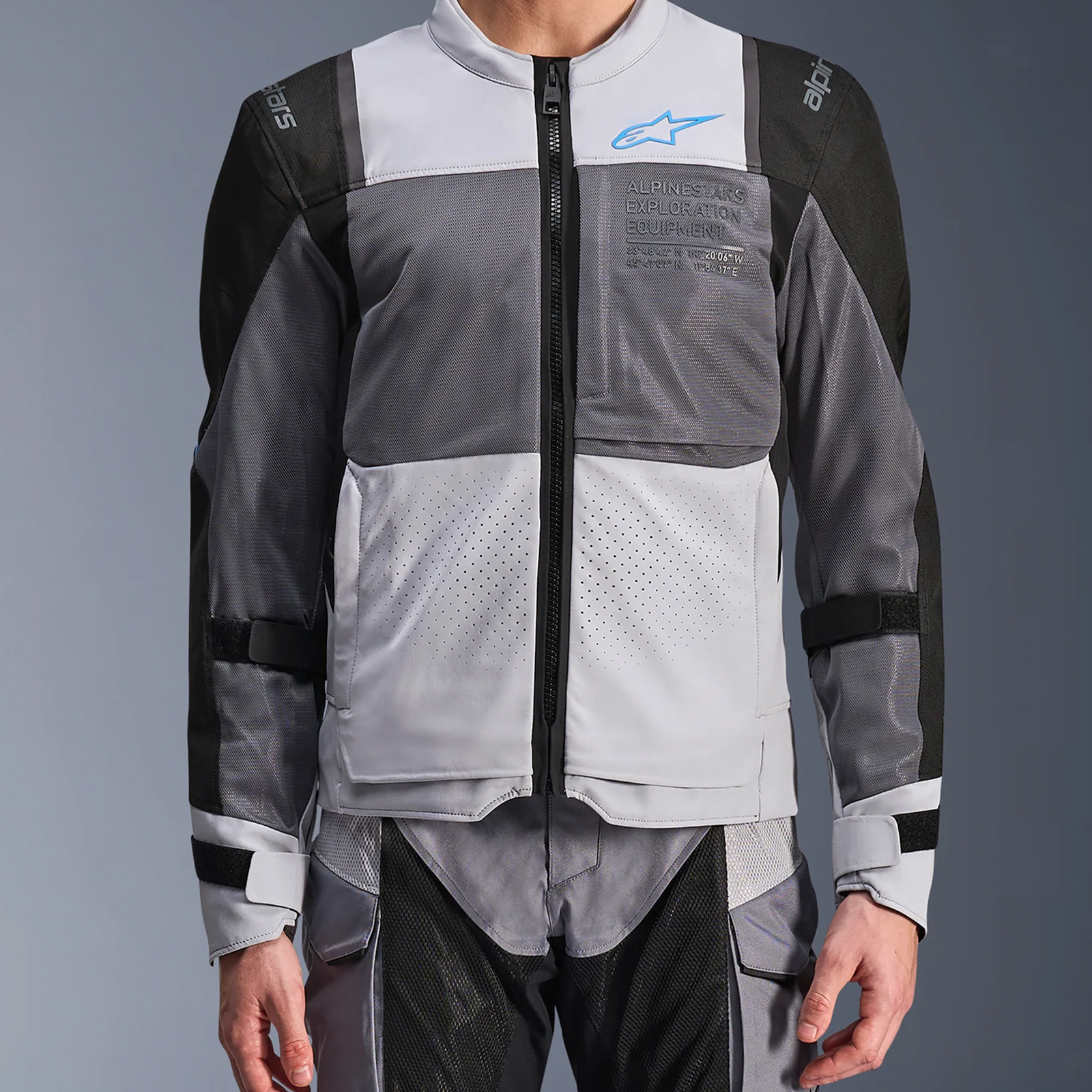 Chaqueta Alpinestars ST-2 Air Gris / Gris Oscuro