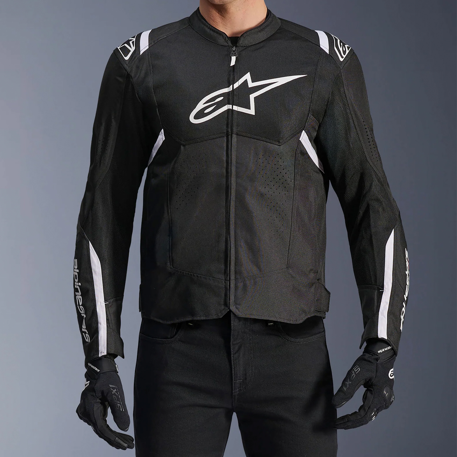 Chaqueta Alpinestars T-SPS V2 Air Negro / Blanco