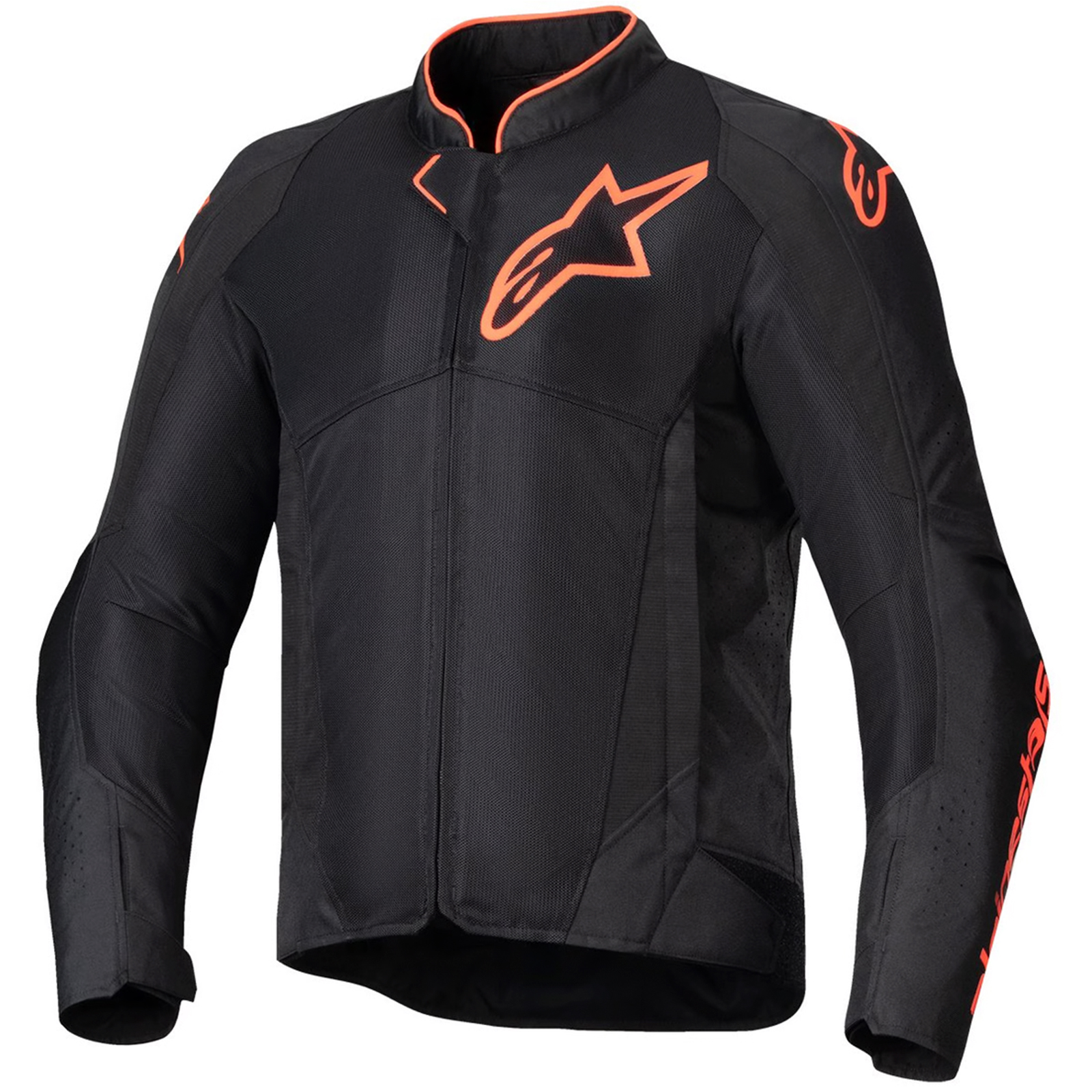 Chaqueta Alpinestars Viper Air V4 Negro / Rojo Fluo