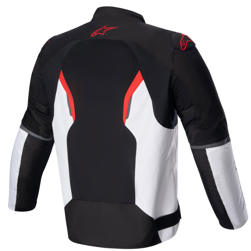 Chaqueta Alpinestars AST AIR V2 blanco-negro-rojo