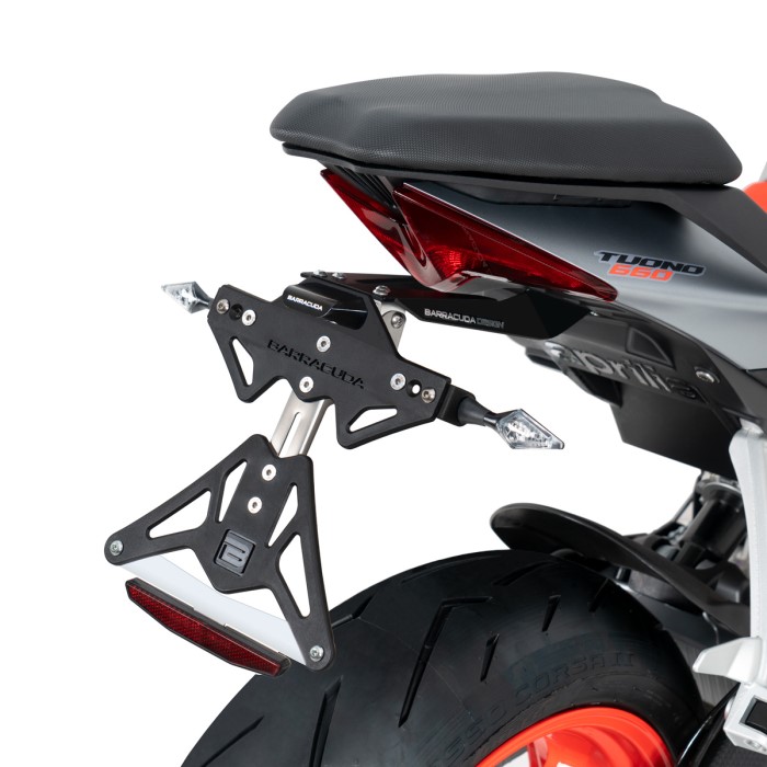 Portamatriculas Barracuda para Aprilia RS 660 21-22 y Tuono 660 21+