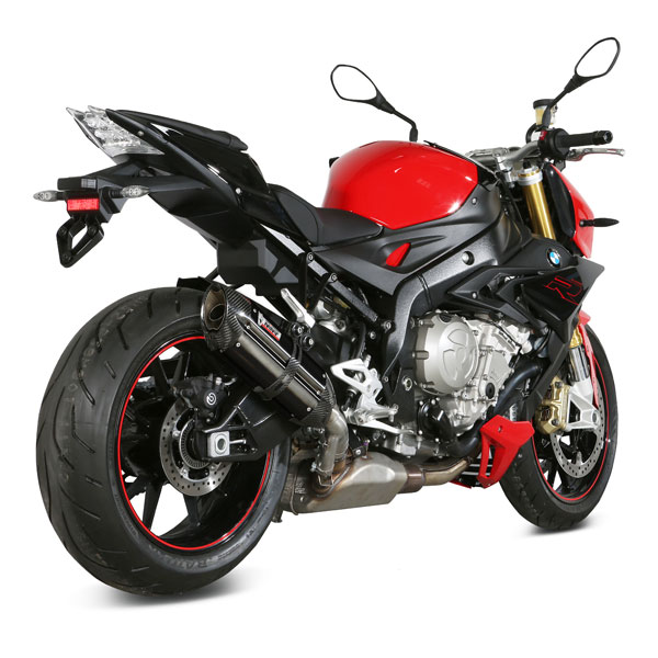 Escape Mivv Sport Slip-on Suono BMW S1000R 17-20 Negro