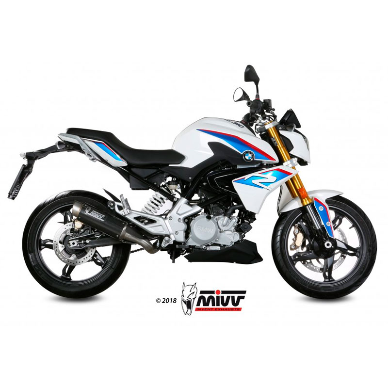 Escape Mivv GP PRO CARBONO BMW G310R 18-