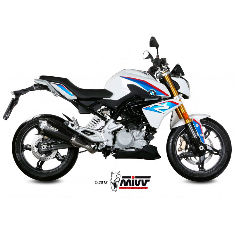 Escape Mivv DELTA RACE carbono BMW G310R 18-