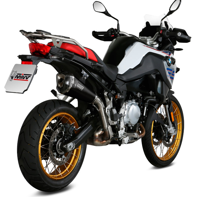 Escape mivv delta negro BMW F750GS-F850GS