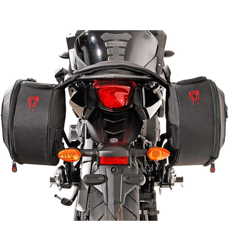 Juego de alforjas PRO BLAZE con soportes Yamaha XJ6 -Diversion