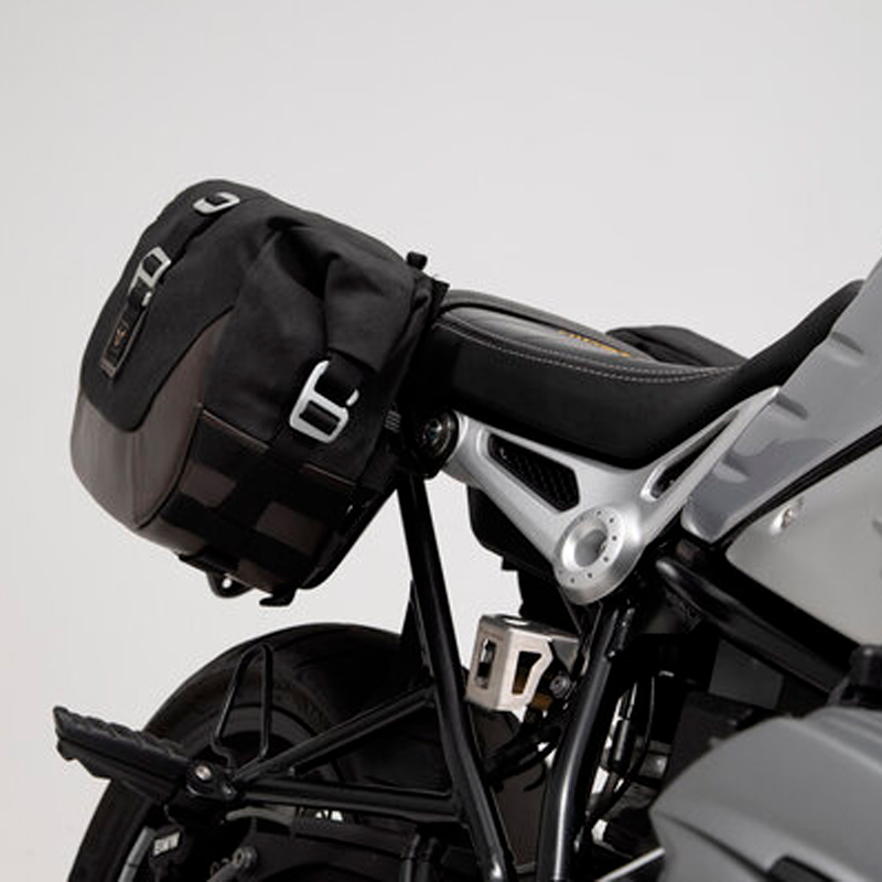 Juego bolsas y soportes Legend Gear BMW RNinet-Pure Negro-Marron