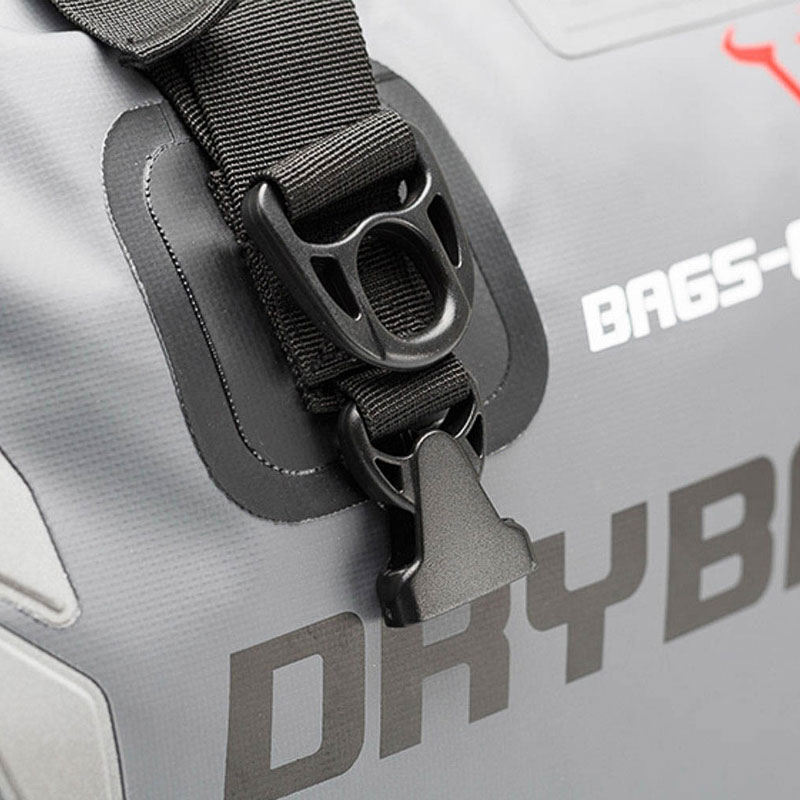 Bolsa Trasera Impermeable SWMotech modelo DryBag 600 de 60L Gris