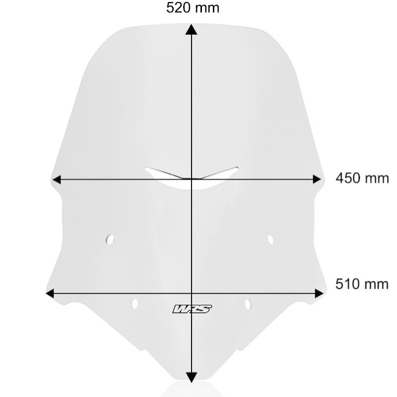 Cúpula WRS Caponord Benelli trk 702/x 23-24