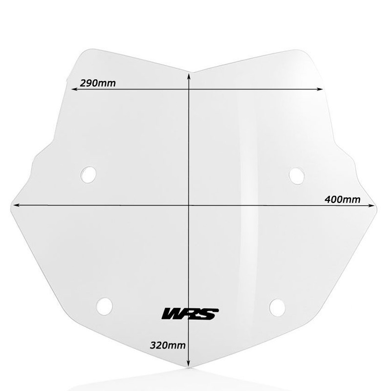 Parabrisas WRS EVO BMW R1200GS-ADV 2004-2012 Rally (Faro Led)