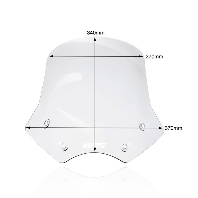 Parabrisas WRS altura media BMW R1200R 2006-2014