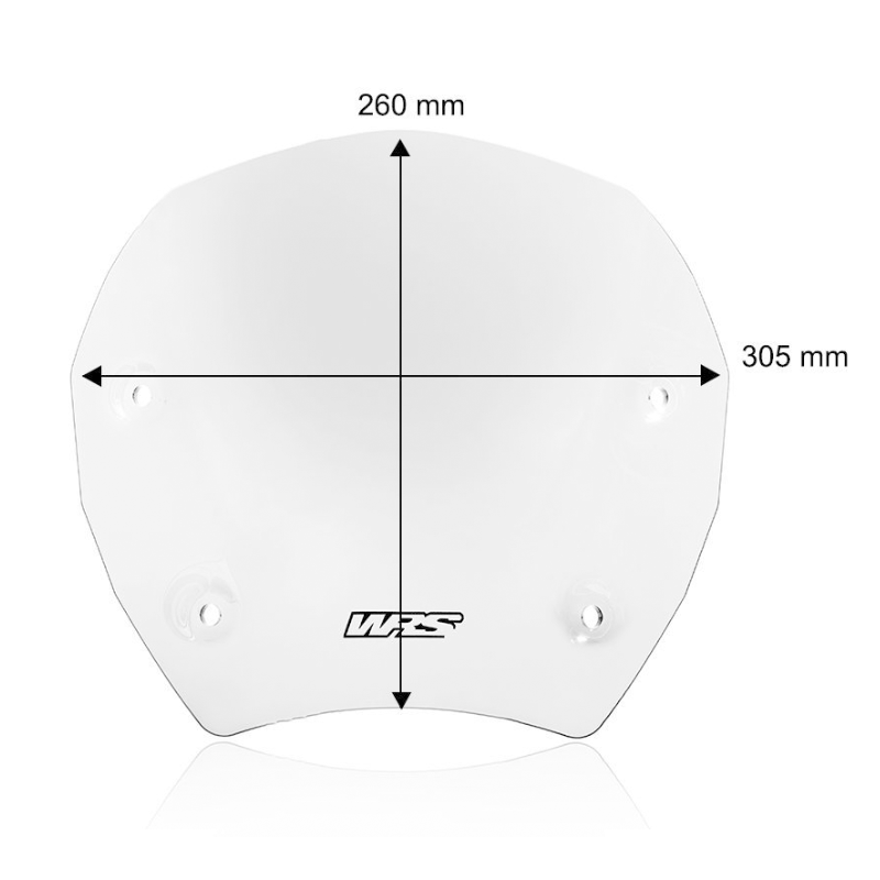 Cúpula sport R1300GS-ADV 24- radar WRS