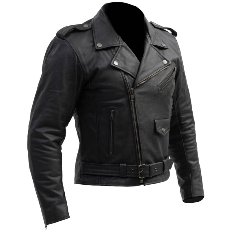 Chaqueta Broger Rocker Piel Negro
