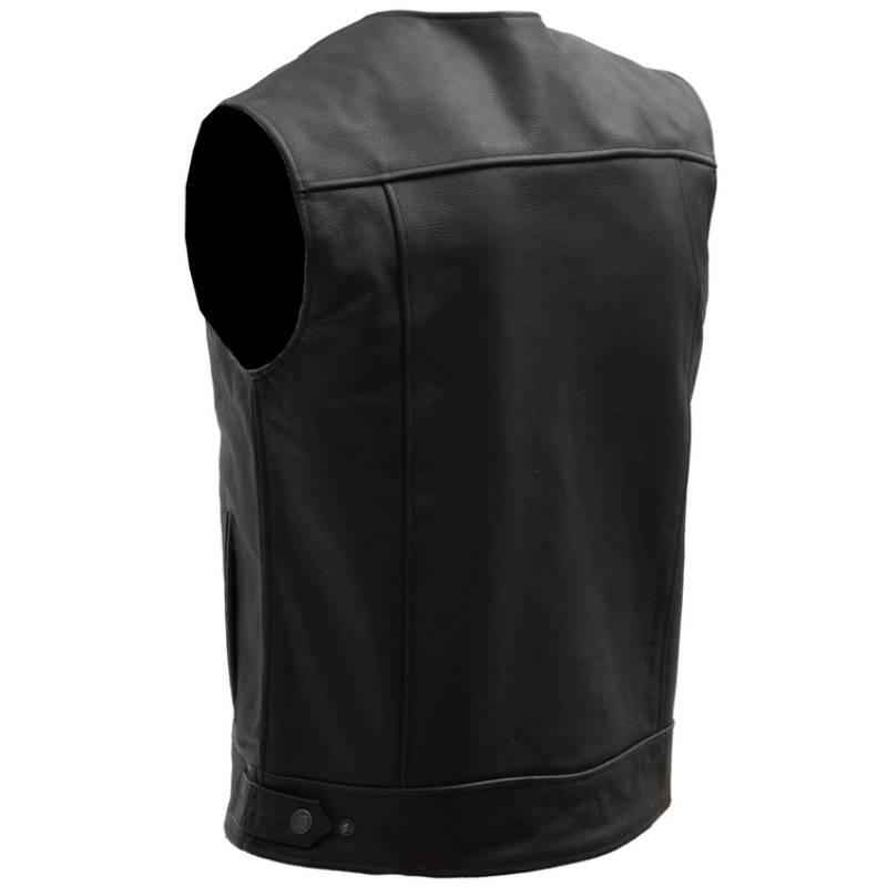 Chaleco Broger Blade Piel Negro