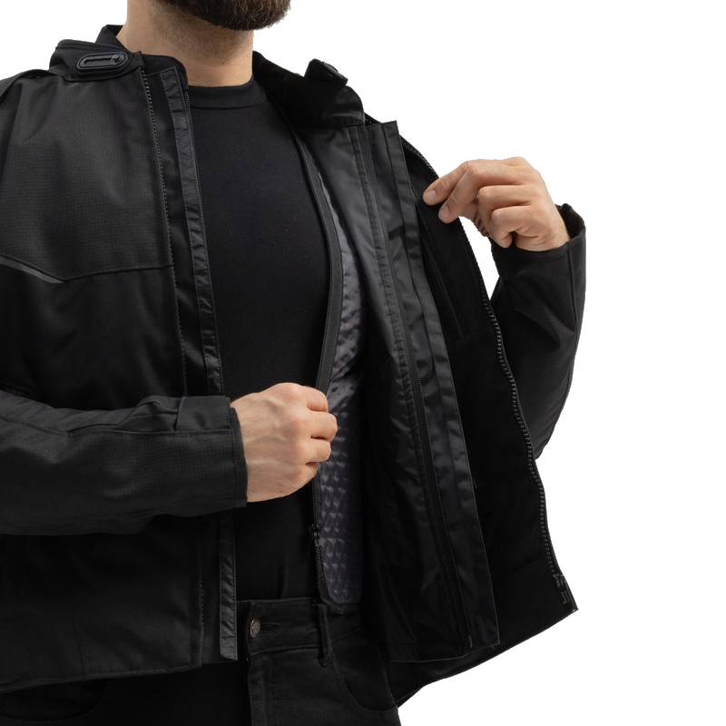 Chaqueta Broger Grid Negro