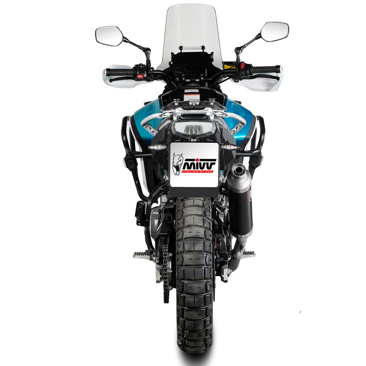 Escape Mivv Dakar negro CF MOTO 450MT 24+