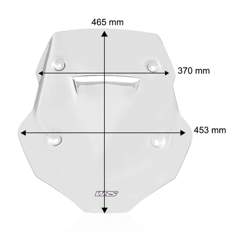 Cúpula estandar WRS cfmoto 800 mt 22-