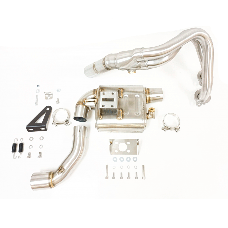 Escape completo negro Kawasaki Versys 650 23- Ixil