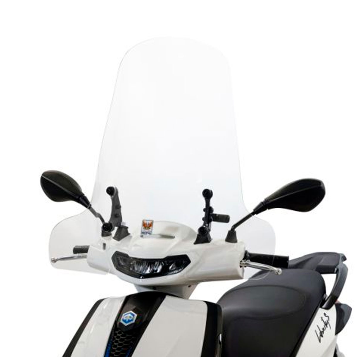 Parabrisas alto Piaggio Liberty 125 2025+ 68cm Transparente