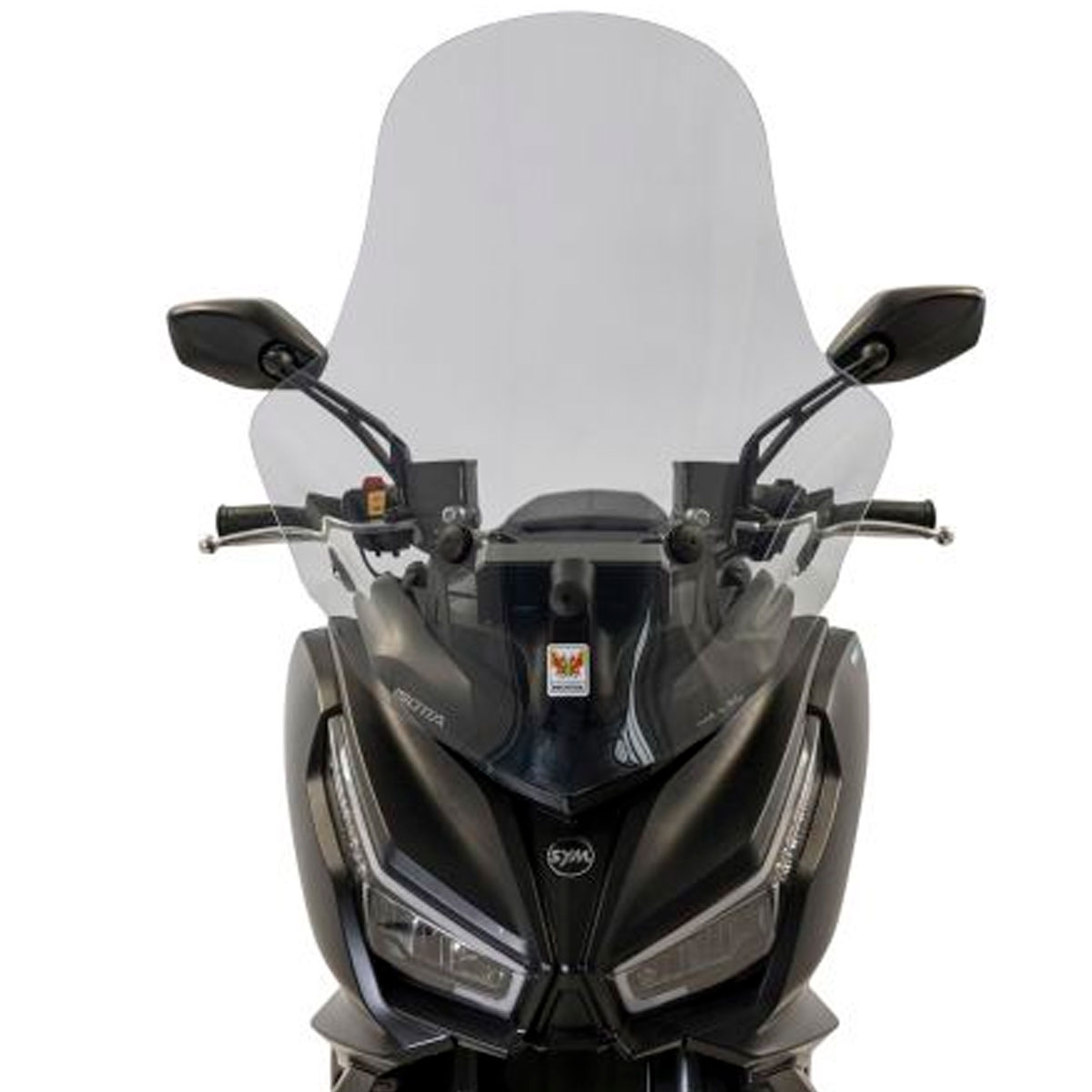 Parabrisas protección media sym jet 14 125 evo 24+