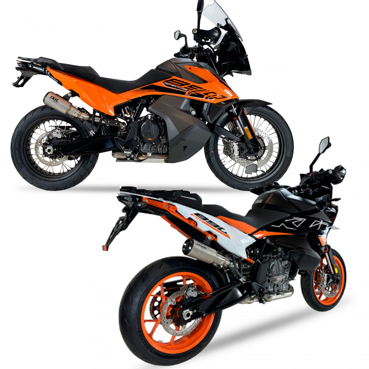 Escape ixil RC KTM 790 890 CFMOTO MT 800 21+ Acero