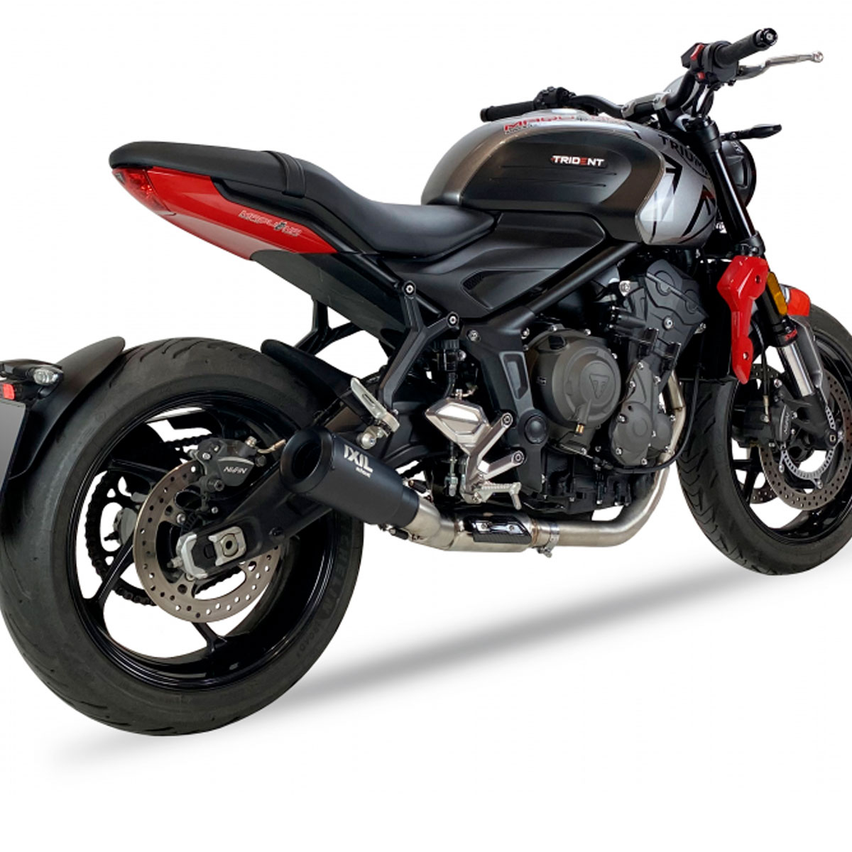 Escape completo ixil RC Negro Triumph Trident 660 21+