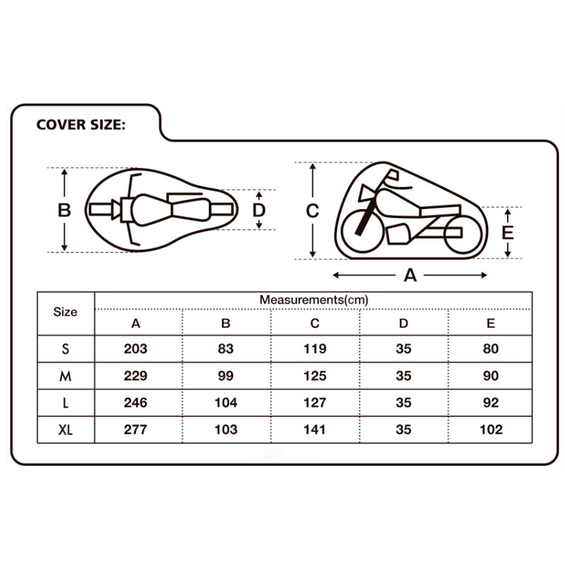 Funda moto Aquatex Oxford exterior