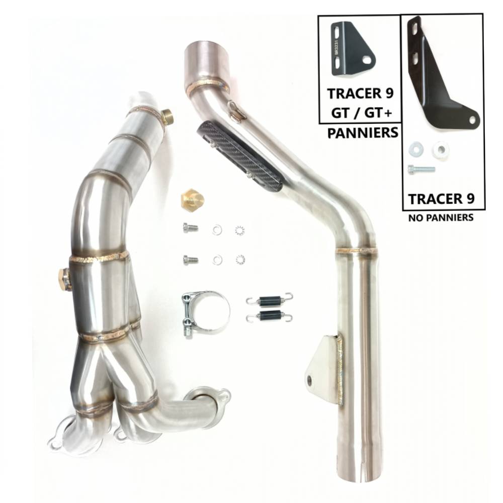 Escape completo RB Negro Ixil Yamaha Tracer 9-GT-GT+ 21-