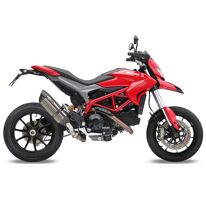 Escape Mivv SUONO Acero con tapa carbono DUCATI Hypermotard 821 / Hyperstrada 821 2013-2015