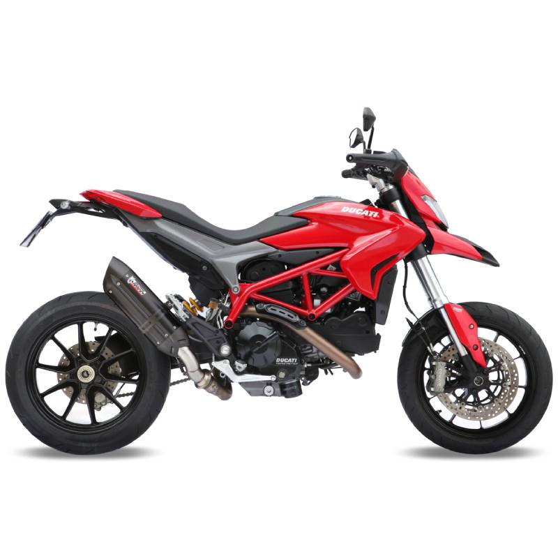 Escape Mivv SUONO Negro con tapa carbono DUCATI Hypermotard 821 / Hyperstrada 821 2013-2015