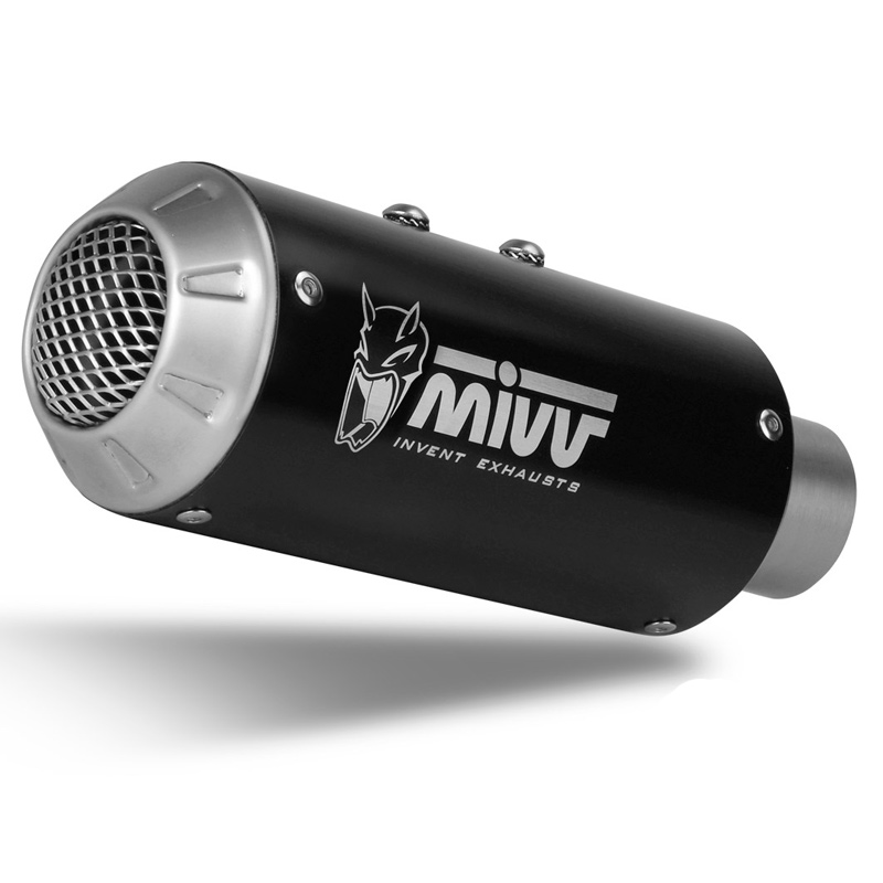 Escape Mivv M3 Ducati Monster 1200 2014-2016 acero inoxidable negro