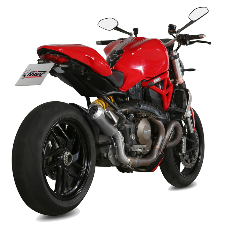 Escape Mivv M3 Ducati Monster 1200 2014-2016 acero inoxidable