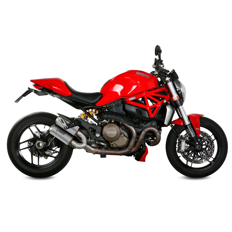 Escape doble acero inoxidable Mivv M3 Ducati Monster 1200 2014-2016