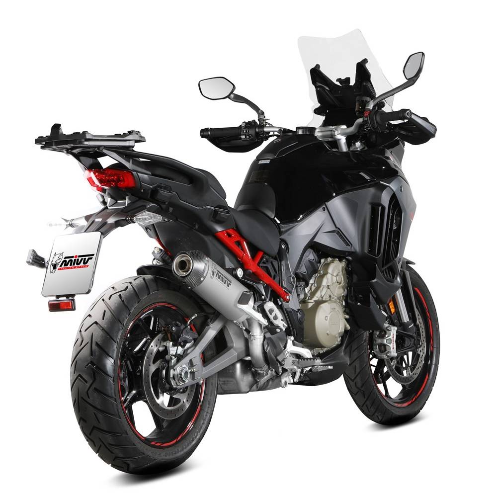Escape Oval Mivv Ducati Multistrada V4-S 25- titanio