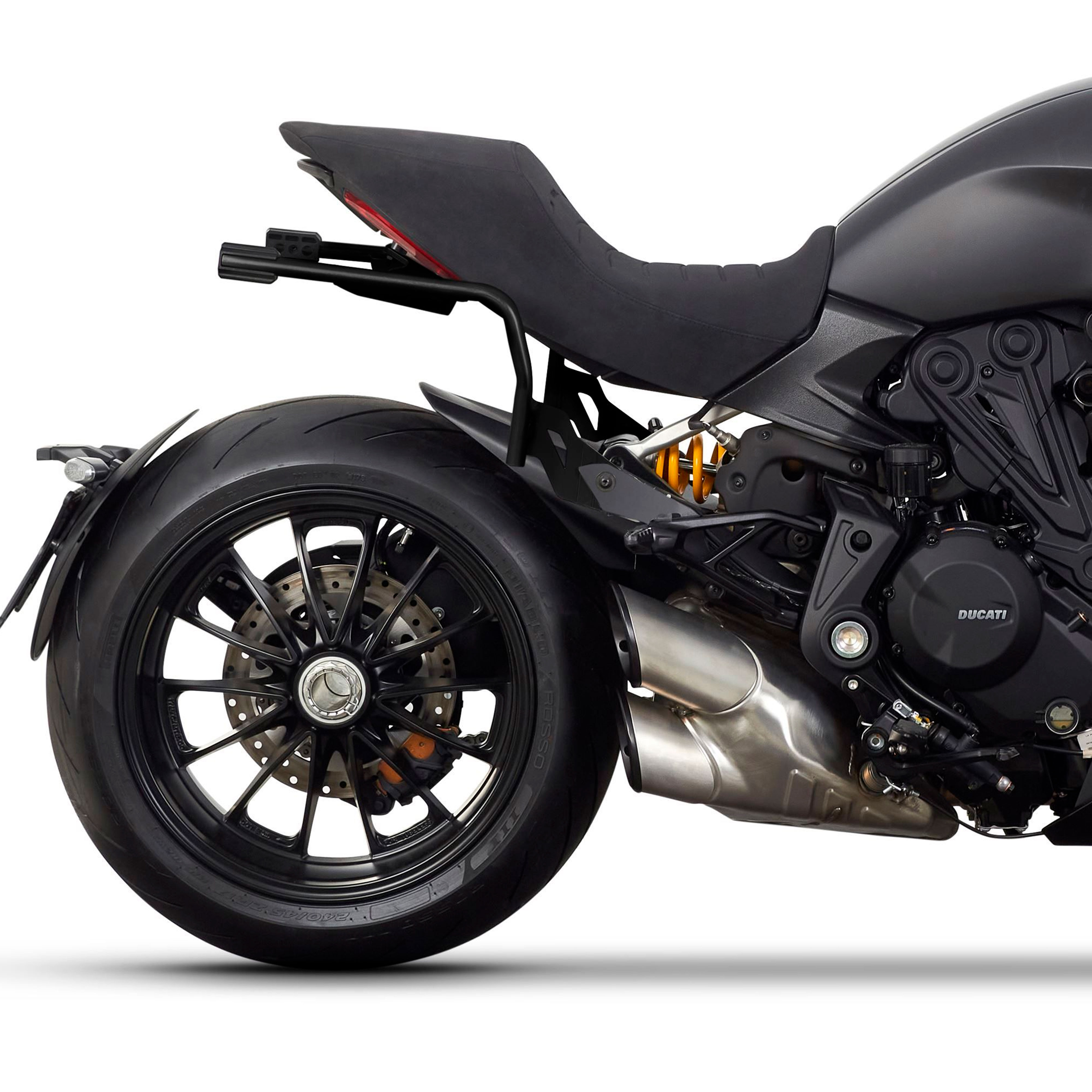 Portamaletas lateral moto Ducati Diavel 1260 19-24 3P System