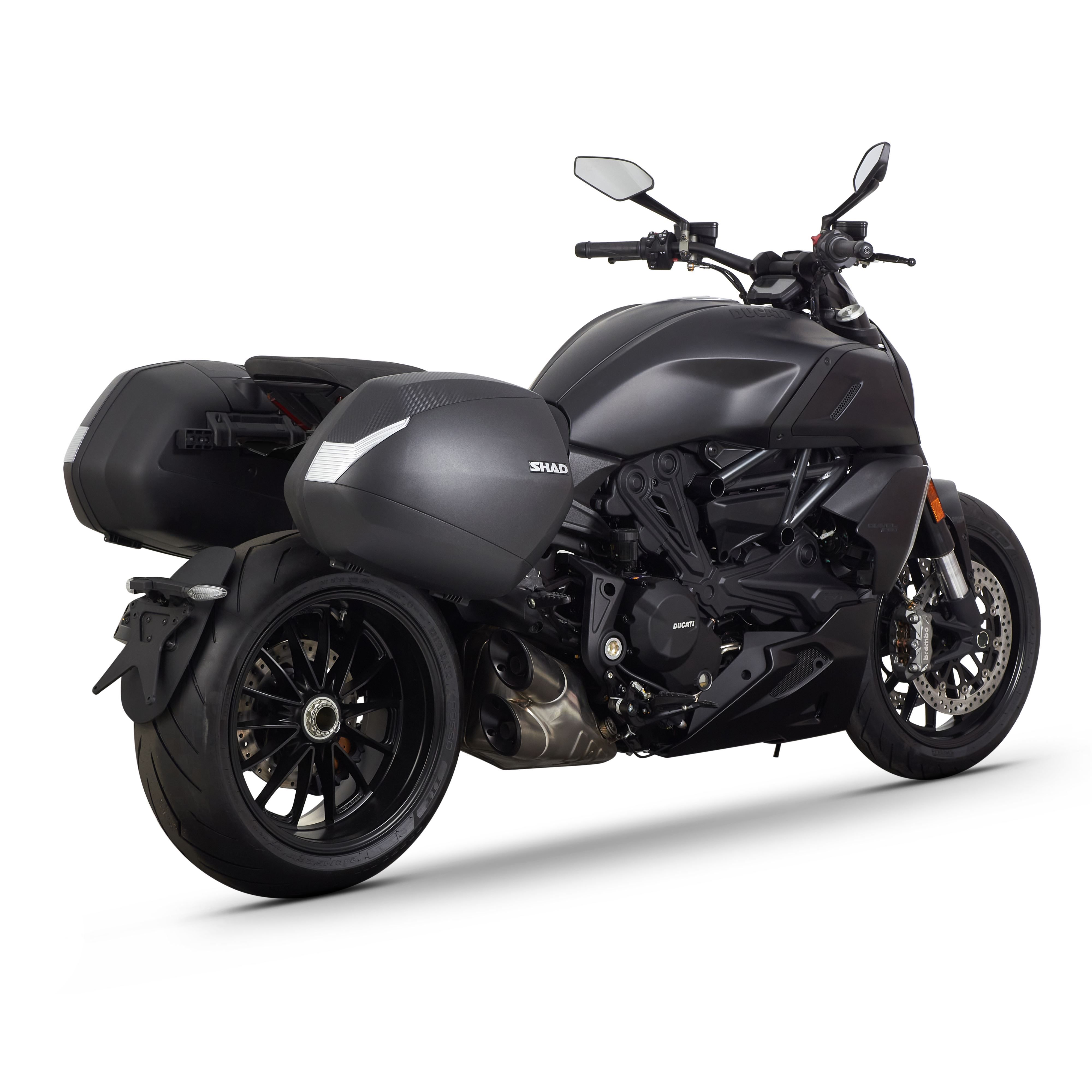 Portamaletas lateral moto Ducati Diavel 1260 19-24 3P System