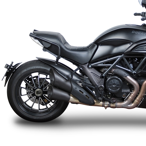 Portamaletas lateral moto DUCATI DIAVEL fijacion 3P System